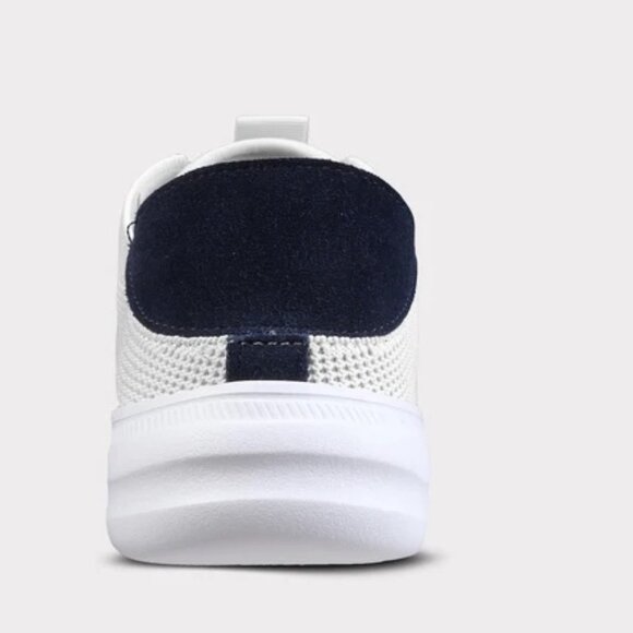 MYKOS  MEN'S" WILSON" WHITE/NAVY SOFT FOLD DOWN  HEEL SNEAKER.  Style: MM2503 - Picture 5 of 5